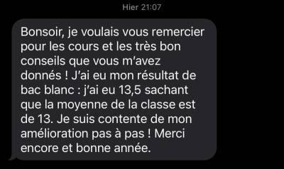 "Je suis contente de mon amélioration pas à pas"